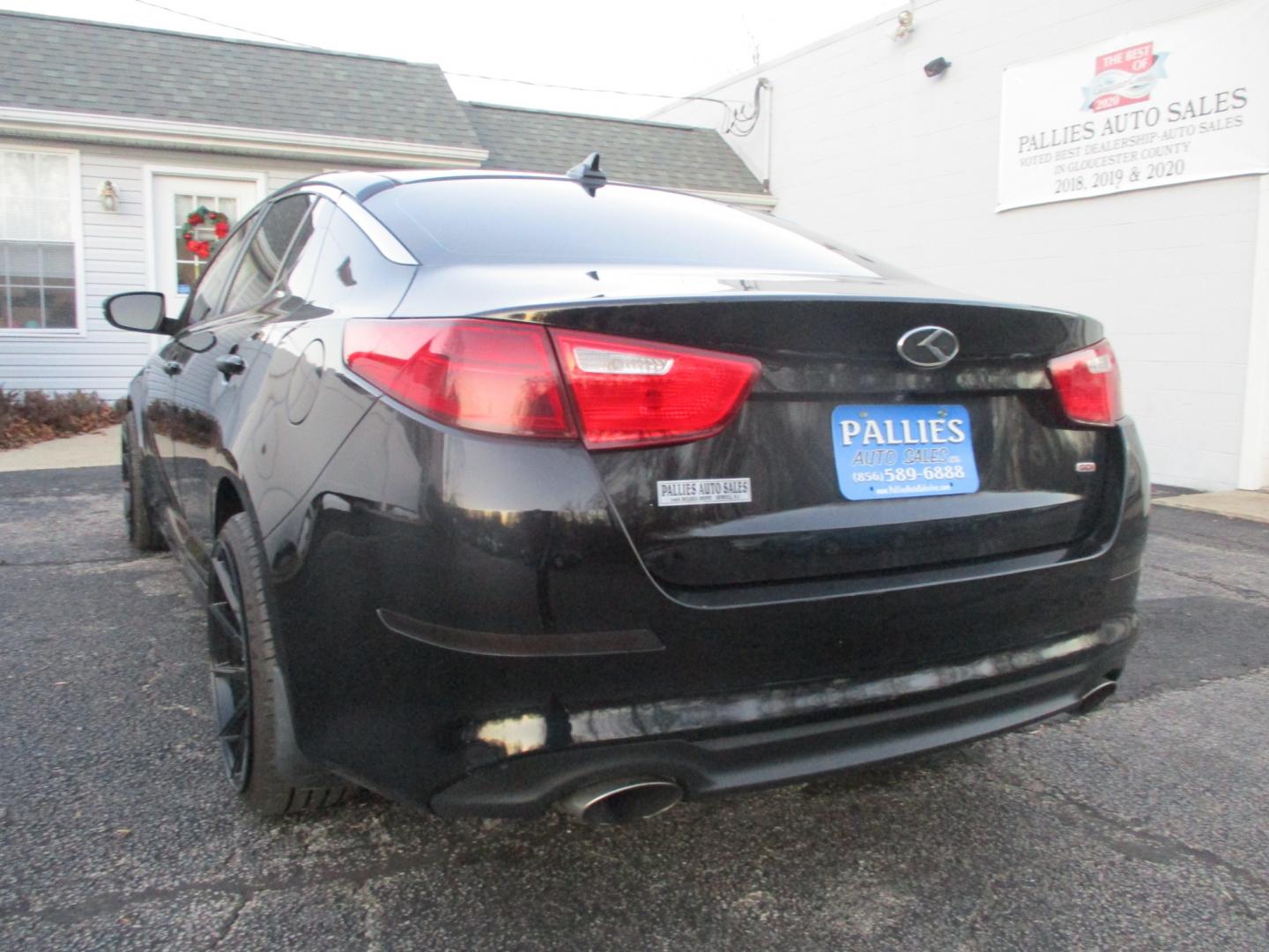 2015 BLACK Kia Optima (5XXGM4A70FG) , AUTOMATIC transmission, located at 540a Delsea Drive, Sewell, NJ, 08080, (856) 589-6888, 39.752560, -75.111206 - Photo#4